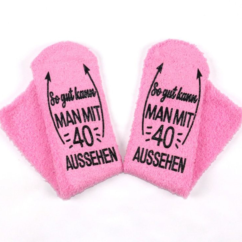 Calzini adesivi di velluto di velluto a corallo Calzini adesivi di velluto di velluto a corallo