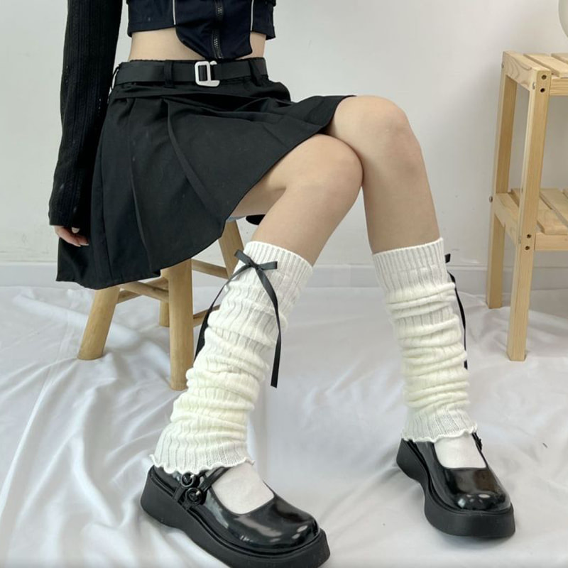 Calzini giapponesi in bianco e nero