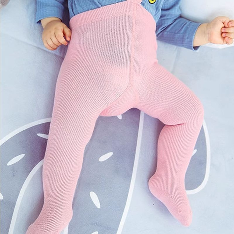 Baby collant Anti Fall, protezione dello stomaco, calze a base traspirante, colore solido autunno e inverno, piedi connessi, tute di Internet famose per bambini Baby collant Anti Fall, protezione dello stomaco, calze a base traspirante, colore solido autunno e inverno, piedi connessi, tute di Internet famose per bambini